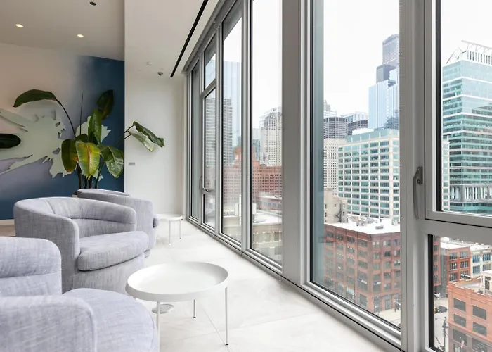 W Loop 1br W Deck Pool Gym 3 Blocks To L Chi-645 Apartment *